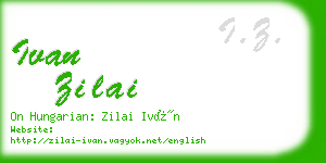 ivan zilai business card